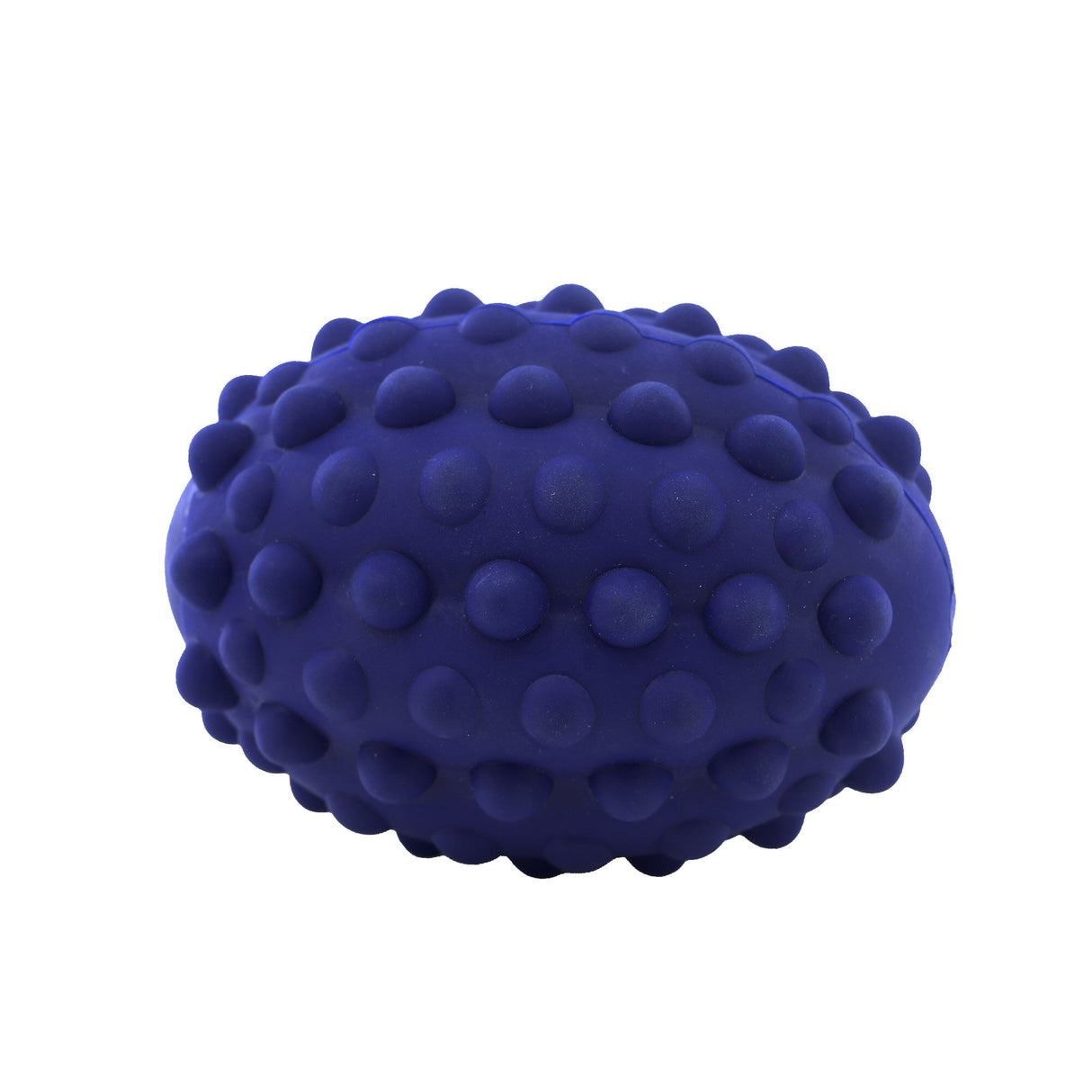 Ancol Jawables Tough Purple Rugby Ball Dog Toy