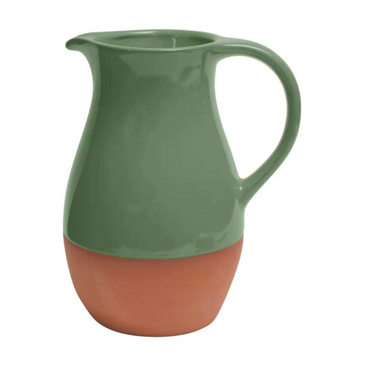 Dexam 3 Litre Green Sintra Glazed Terracotta Jug