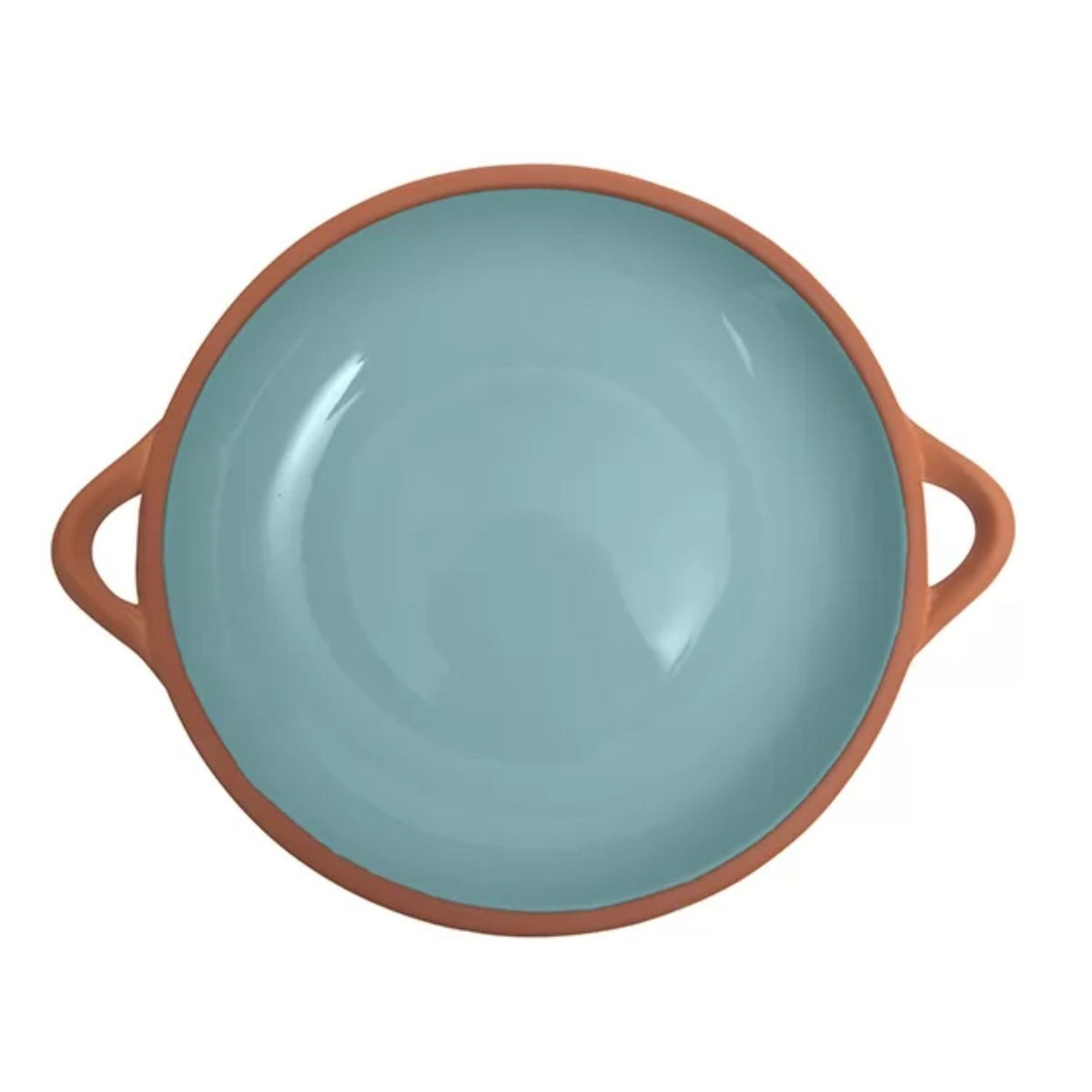 Dexam Piatto In Terracotta Smaltata Per Tapas – Grande, Verde, Adatto A Microonde E Forno