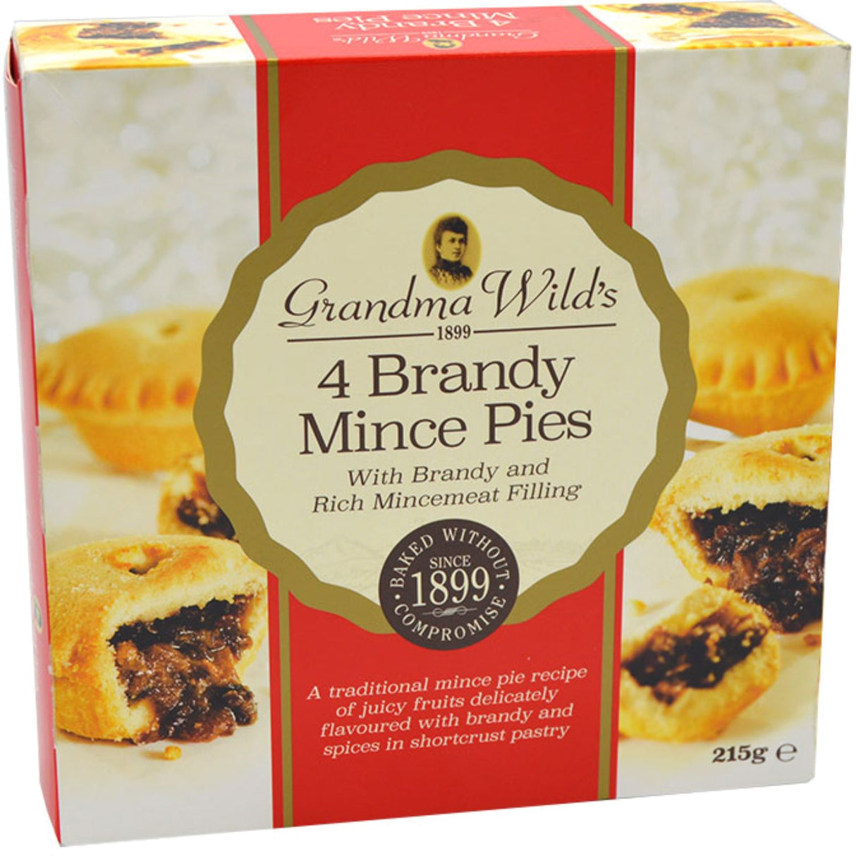 Grandma Wilds Pack of 4 Luxury Mince Pies