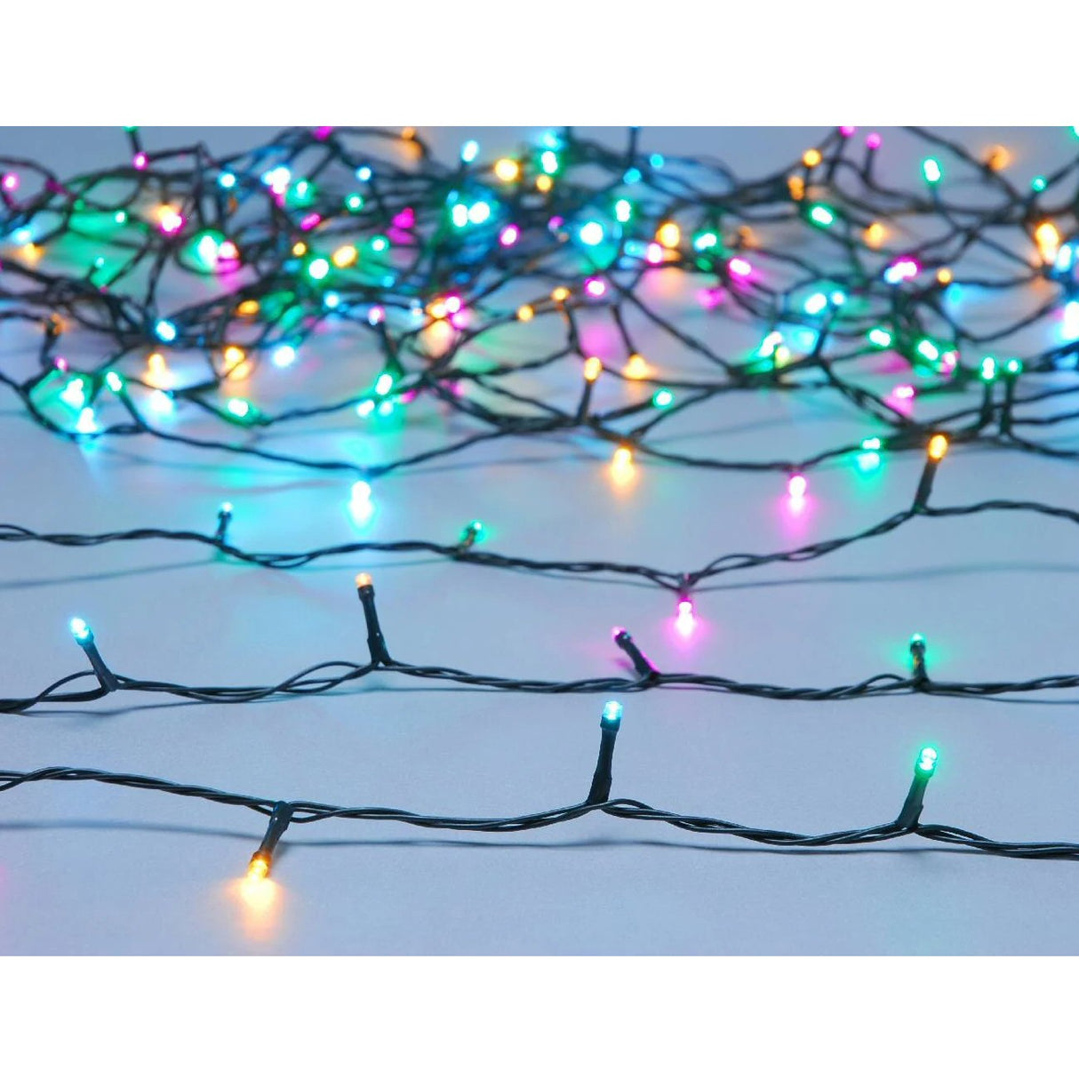 Festive 25 LED Aurora Battery Operated String Lights (2.7m)
