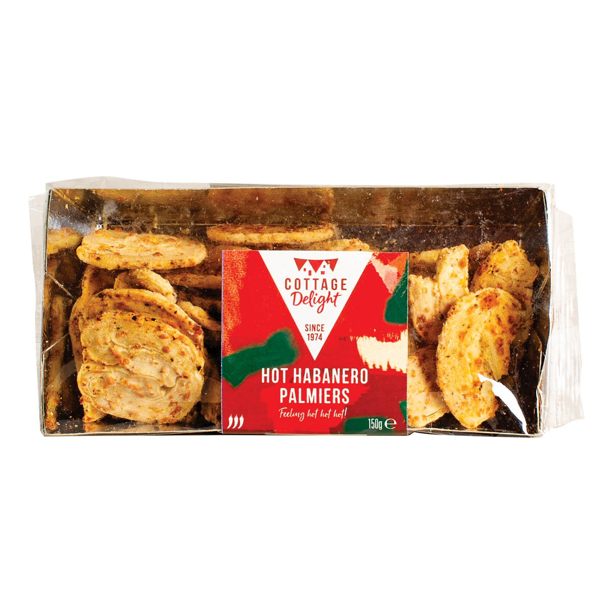 Cottage Delight 150g Hot Habanero Palmiers