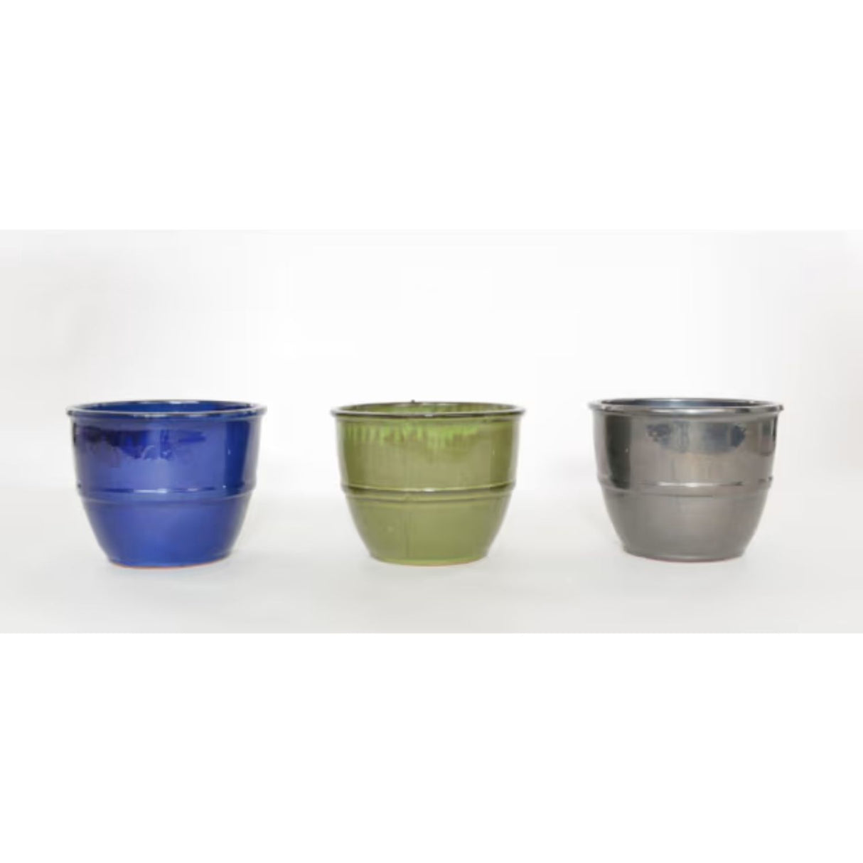 Woodlodge 33cm Glazed Grange Pot (Choice of 3)