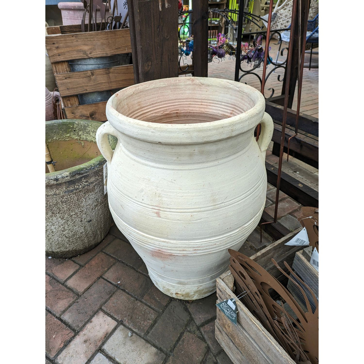 Woodlodge 70cm Amphora With 2 Handles Urn Pot