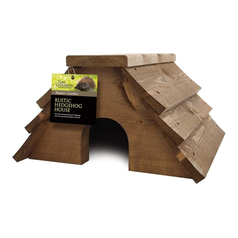 Tom Chambers Rustic Wooden Hedgehog House