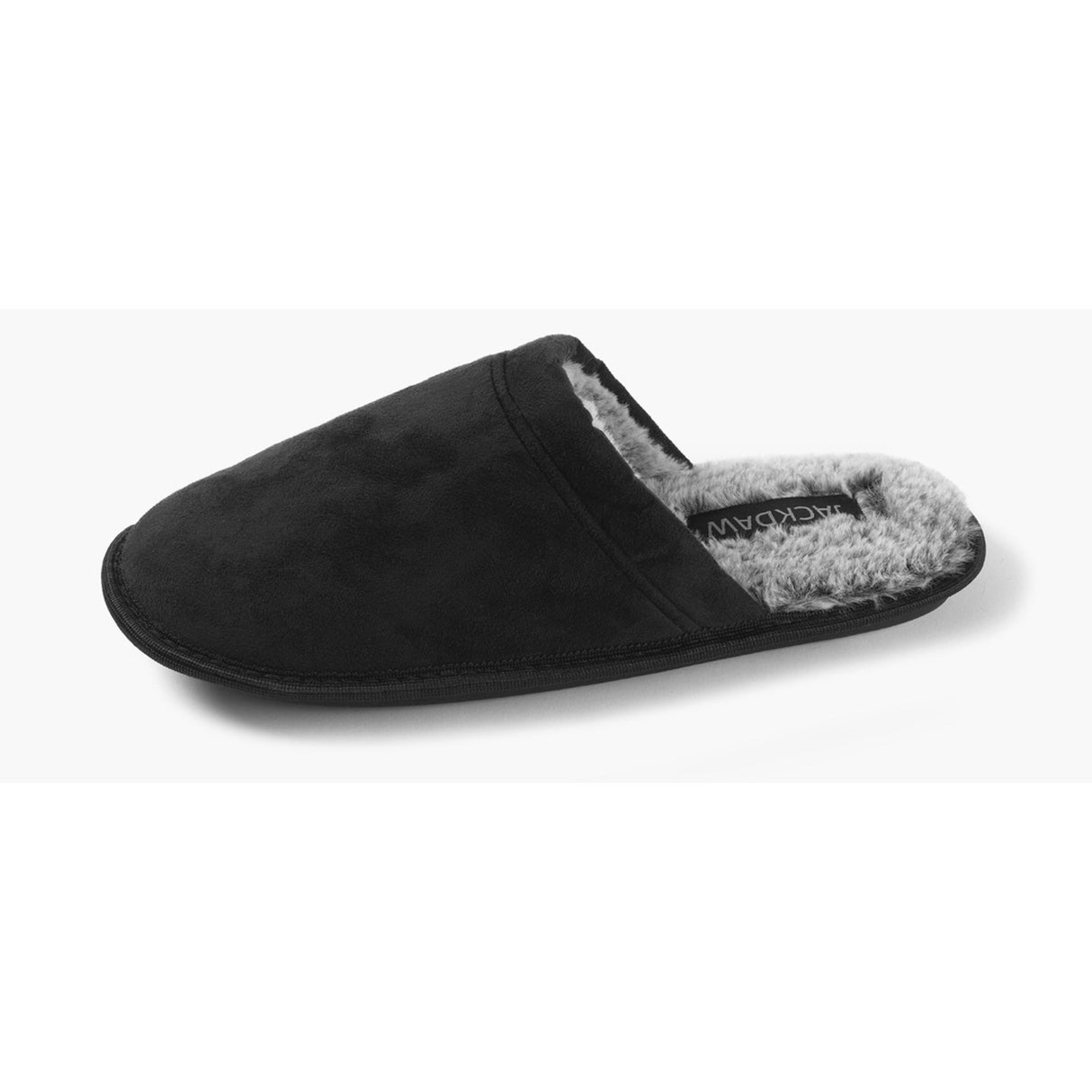 Jack Daw 8 Black Ben Mens Slipper