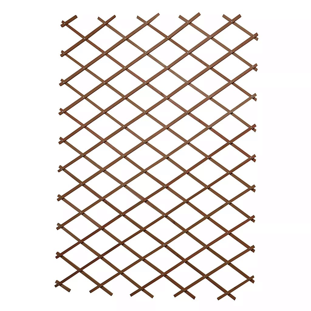 Gardman 1.8m x 0.3m Riveted Garden Trellis (Tan)