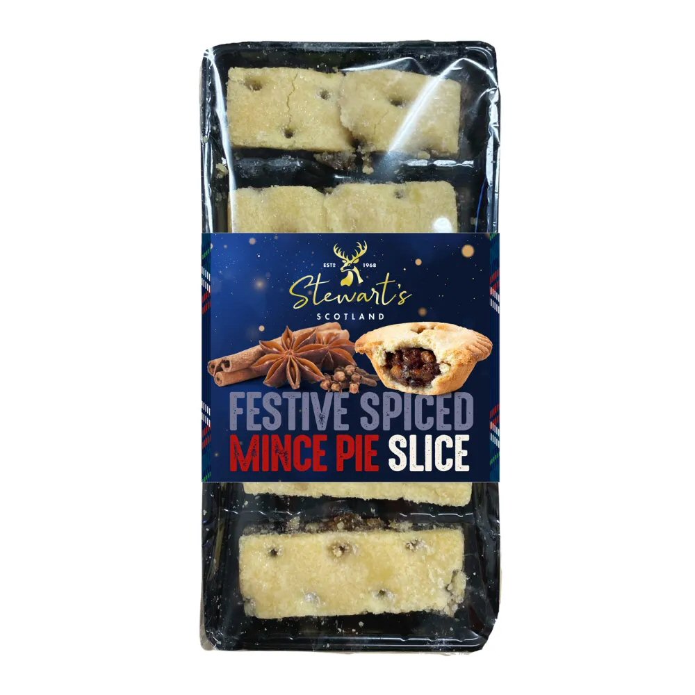 Stewart's 180g Festive Spiced Mince Pie Slice