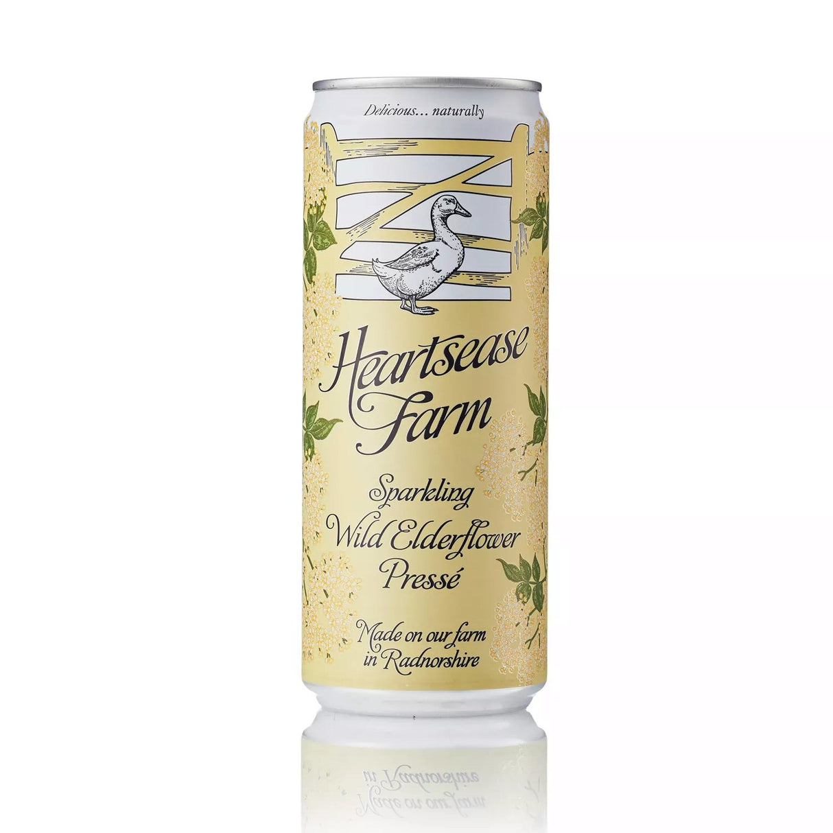 Heartsease Farm 330ml Sparkling Wild Elderflower Can