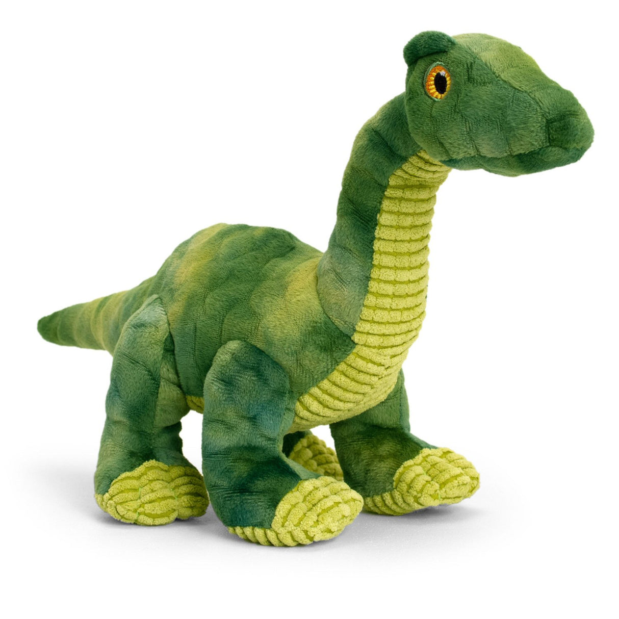 Keeleco 26cm Green Diplodocus Dinosaur Soft Toy