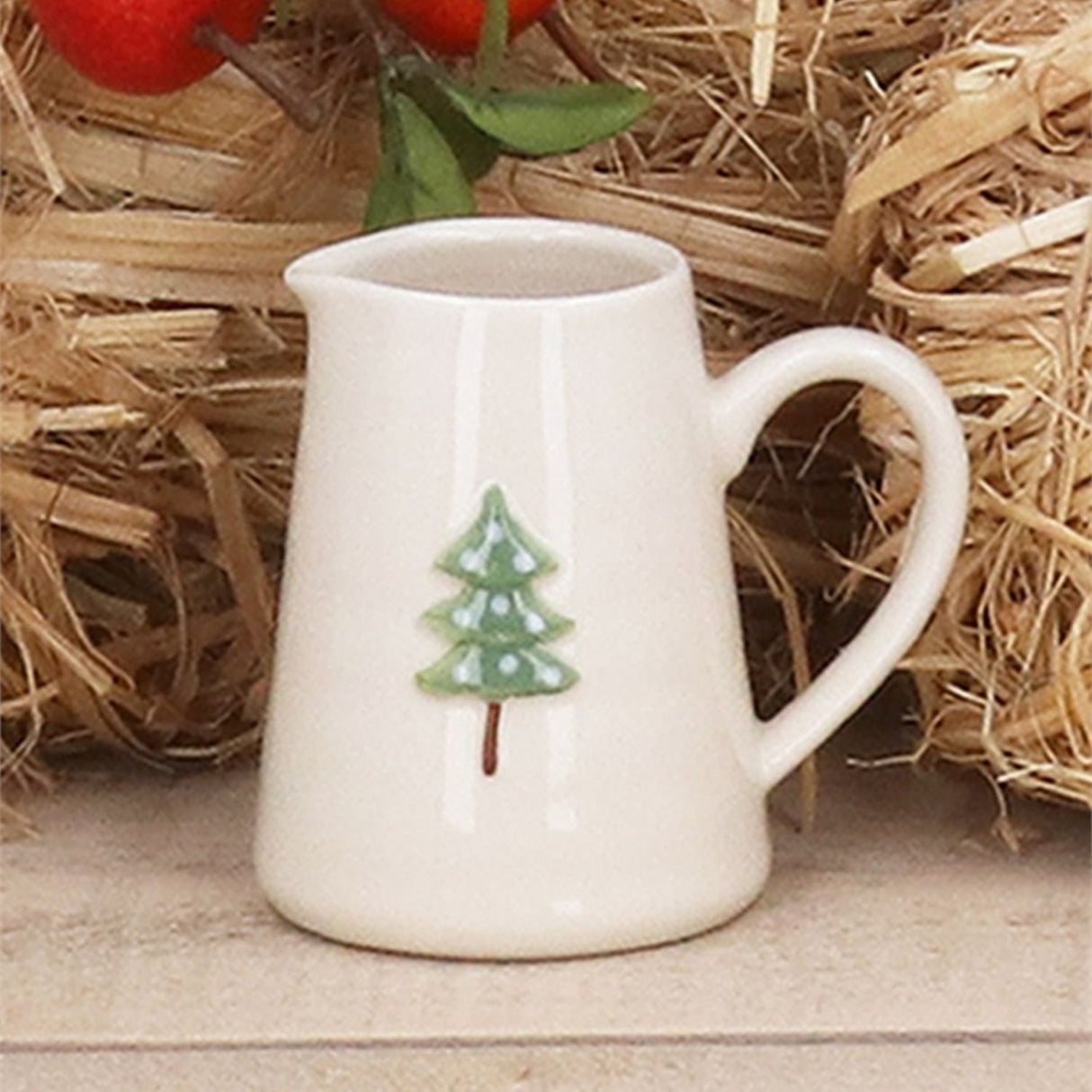 Gisela Graham Green Tree Mini Jug