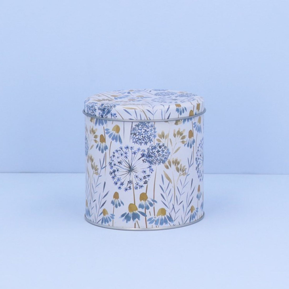 Gisela Graham 10cm Blue Meadow Chocolate Tin