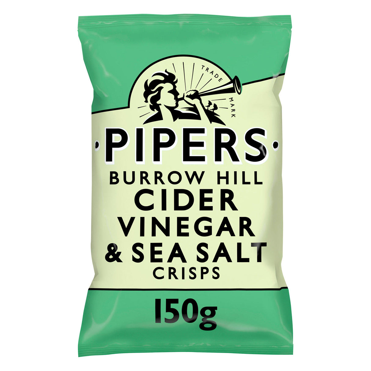Pipers 150g Burrow Hill Cider Vinegar & Sea Salt Crisps