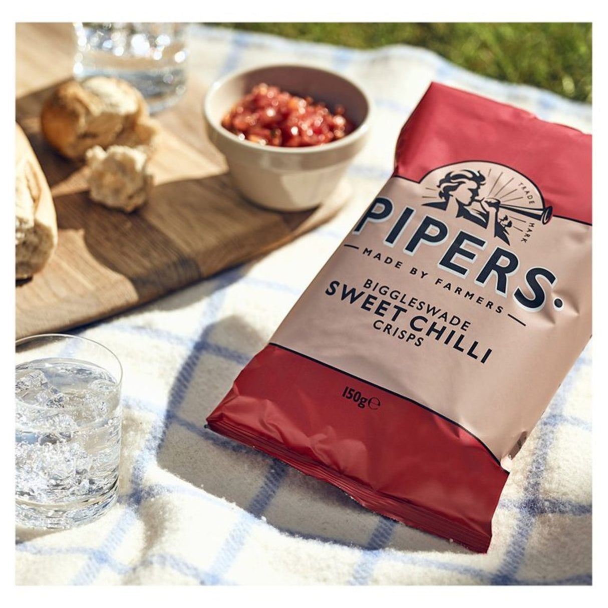 Pipers 150g Biggleswade Sweet Chilli Crisps
