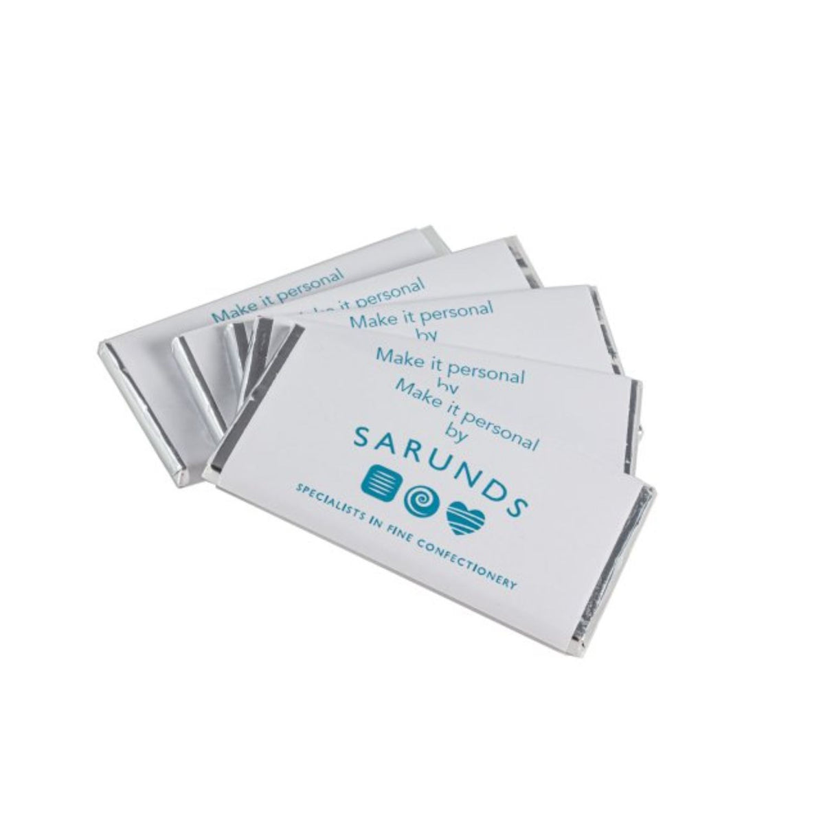 Personalised 85g milk chocolate bar