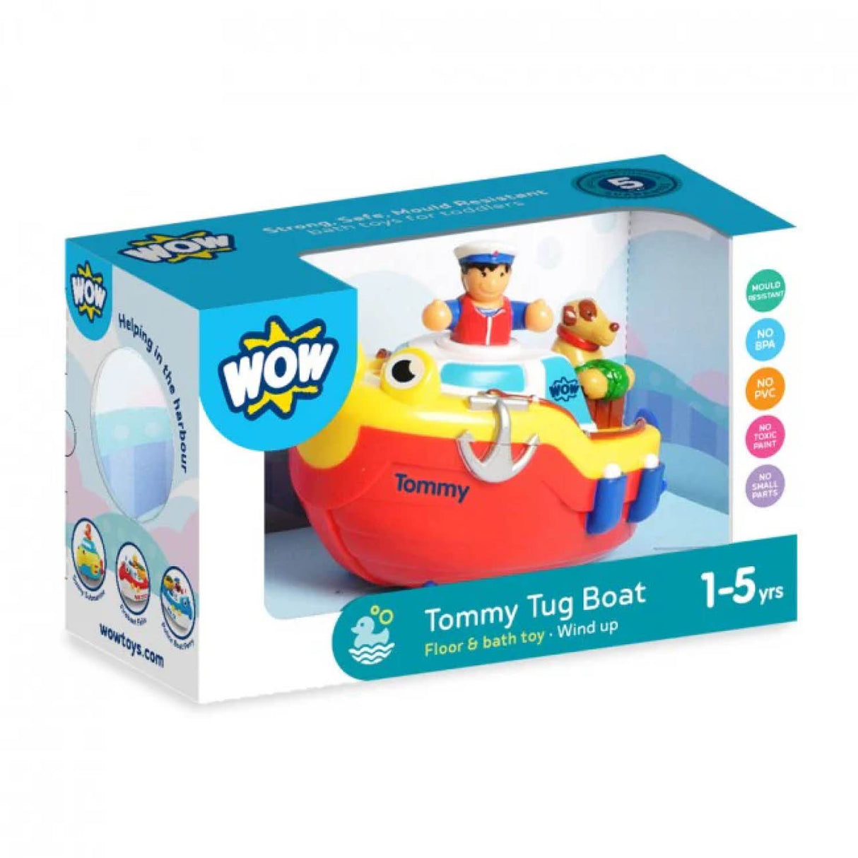 WOW Toys Tommys Tug Boat