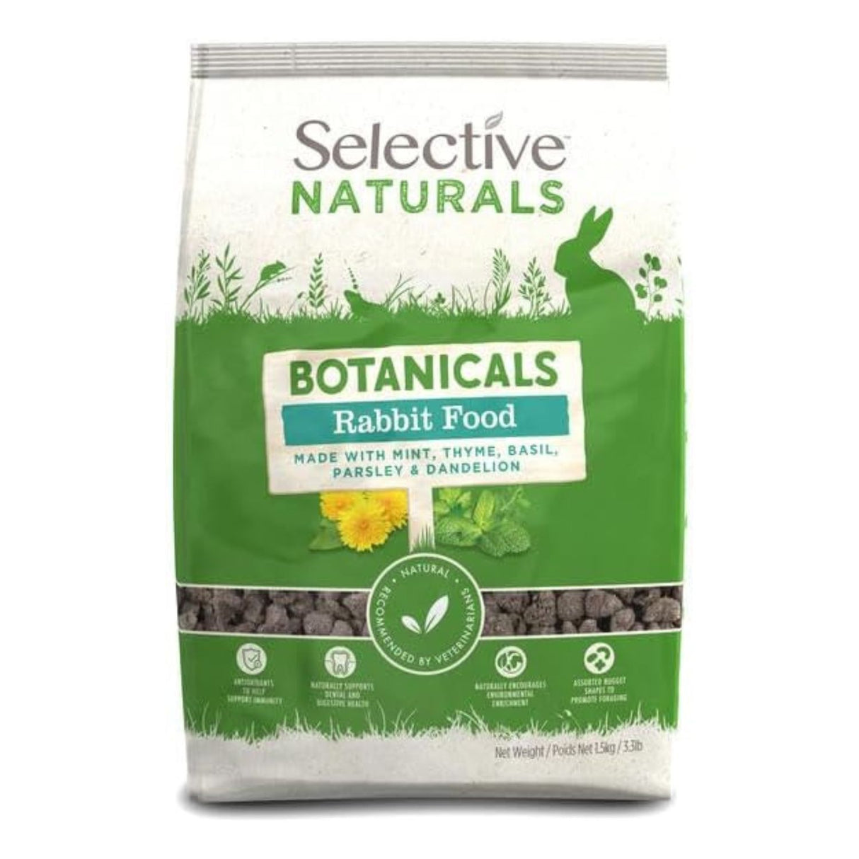 Supreme Selective 1.5kg Botanicals Rabbit Food
