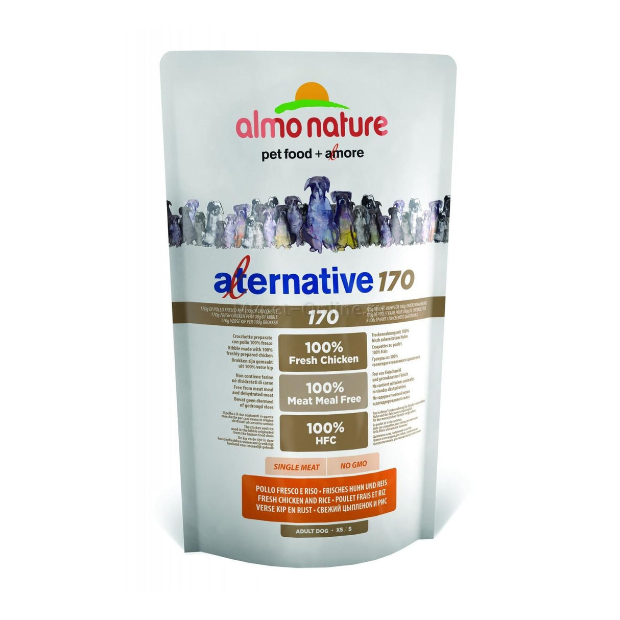 Almo Nature 750g Alternatives 170 Chicken Dry Dog Food