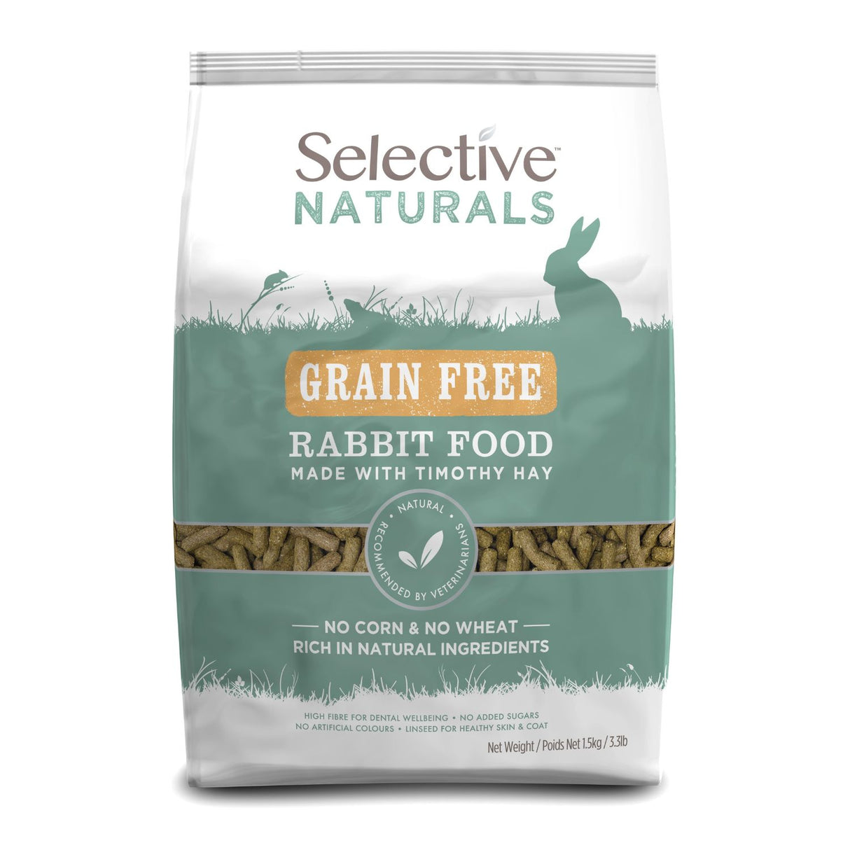 Selective Naturals 1.5kg Grain Free Rabbit Food