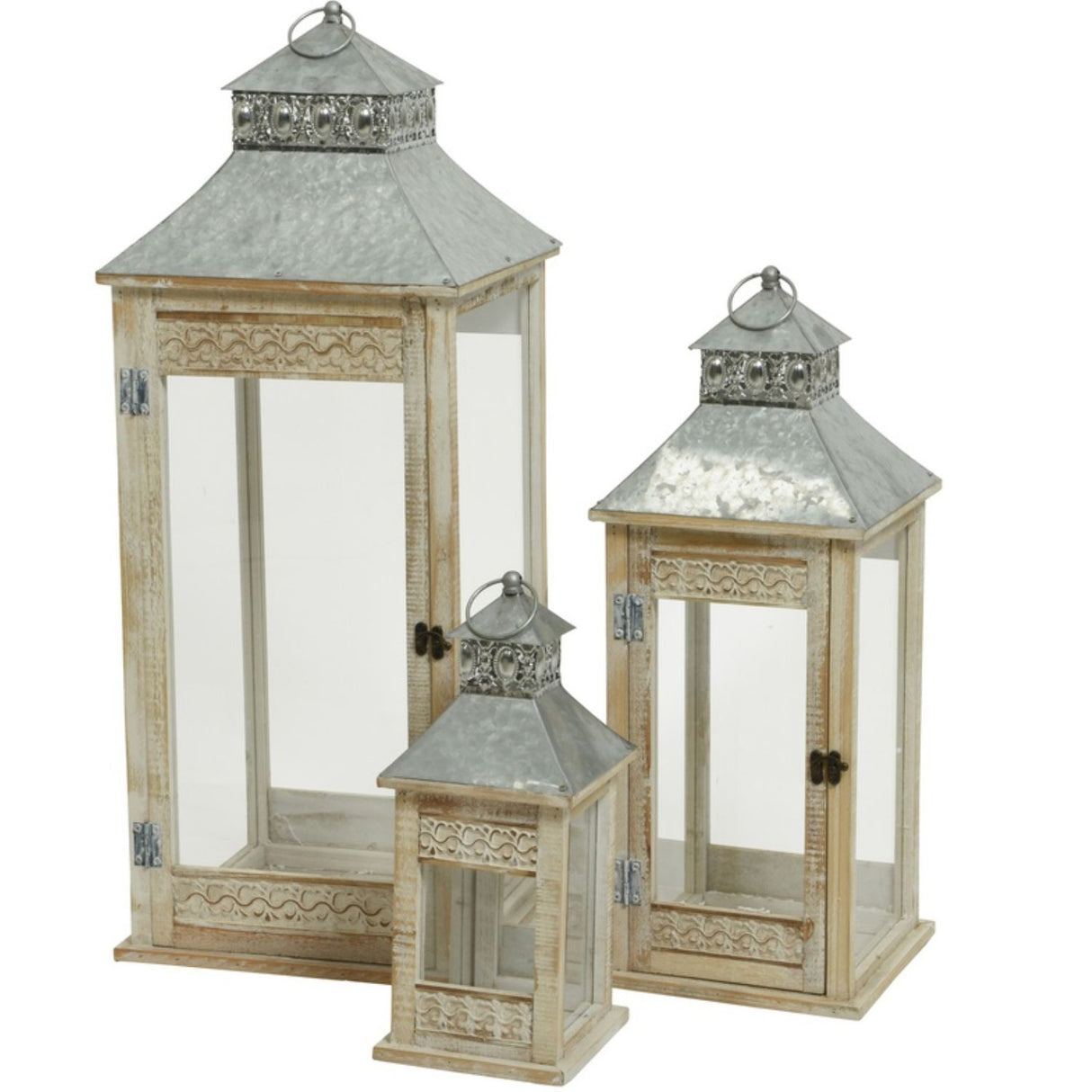 Kaemingk Medium Firwood Lantern