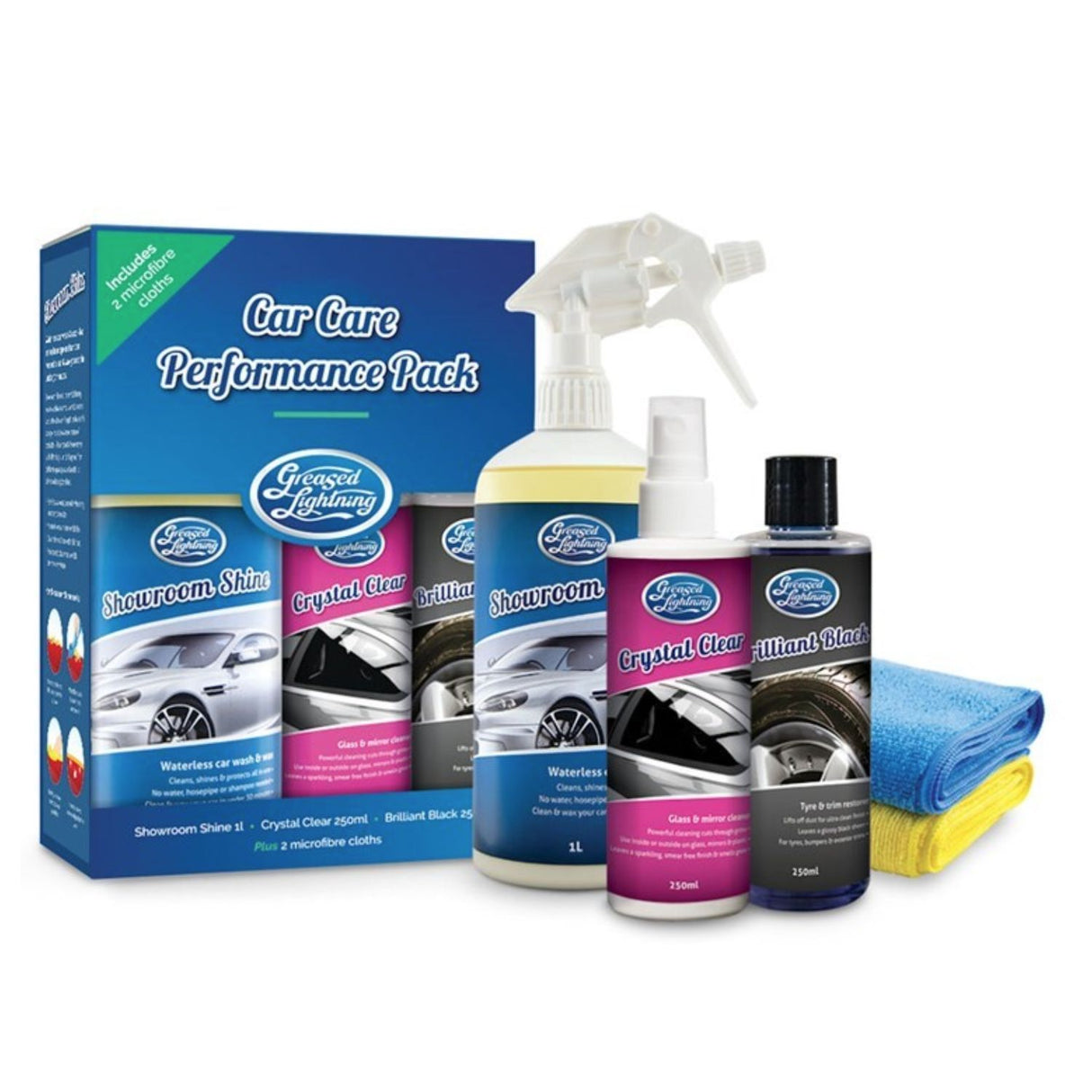 Greased Lightning Car Care Performance Pack
