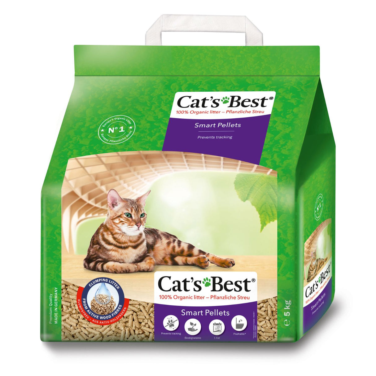 Cat's Best 5kg Smart Pellet Cat Litter
