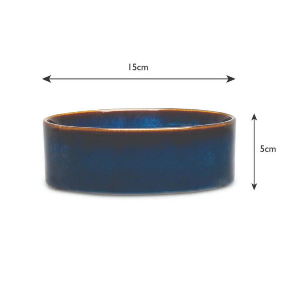 Scruffs 15cm Midnight Blue Reactive Glaze Bowl