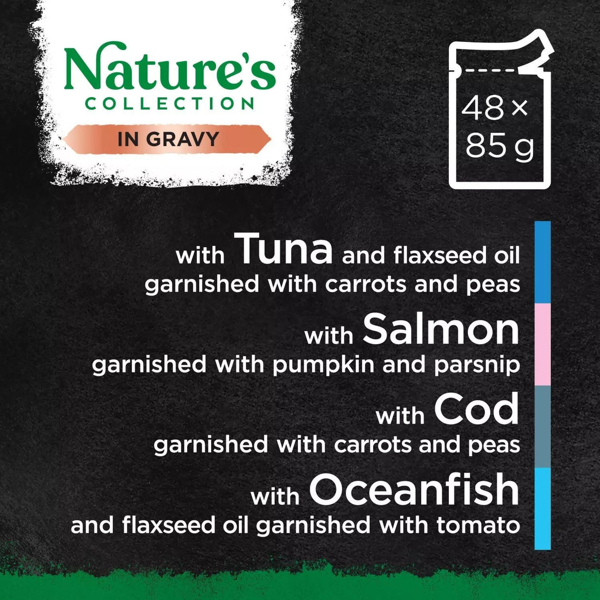 Sheba 12 x 85g Fish Selection Adult Cat Food Pouches in Gravy