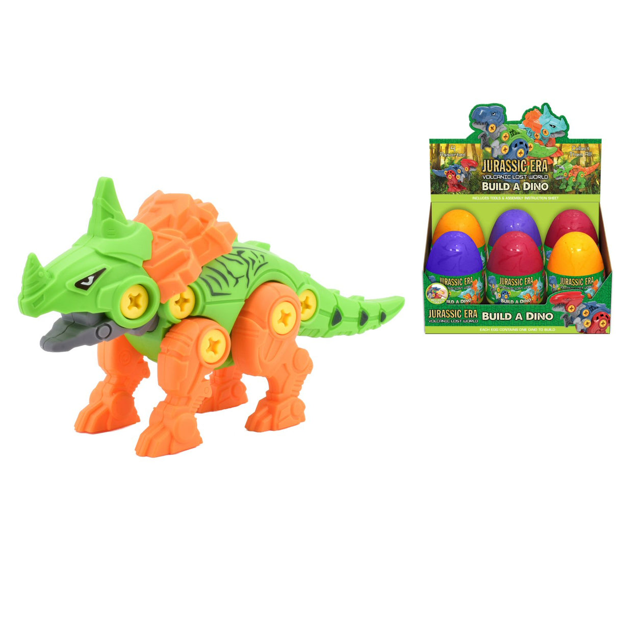 Jurassic Era Build a Dino in Egg