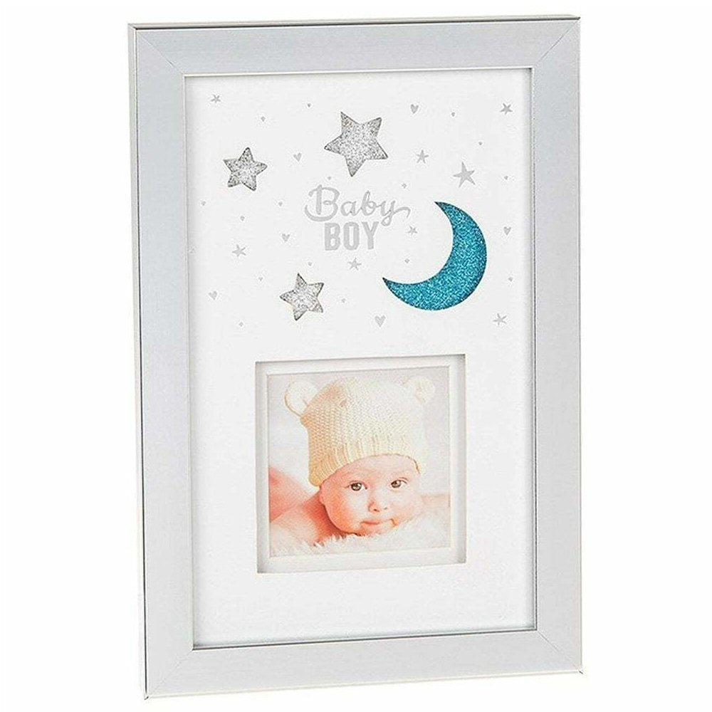 Moon & Stars Cut Out Frame Boy