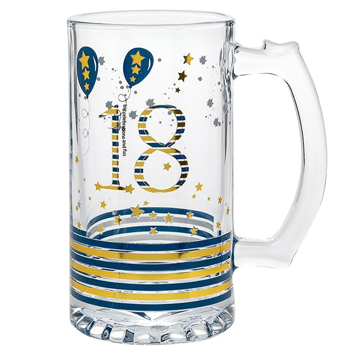 Rush Domino 18th Birthday Beer Tankard