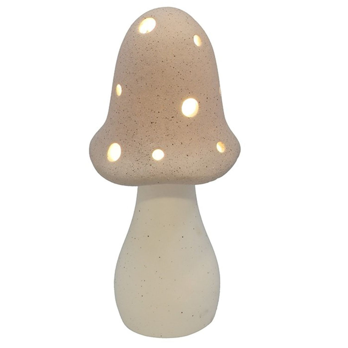 Joe Davies 21cm Mushroom Glow Lamp Medium Grey