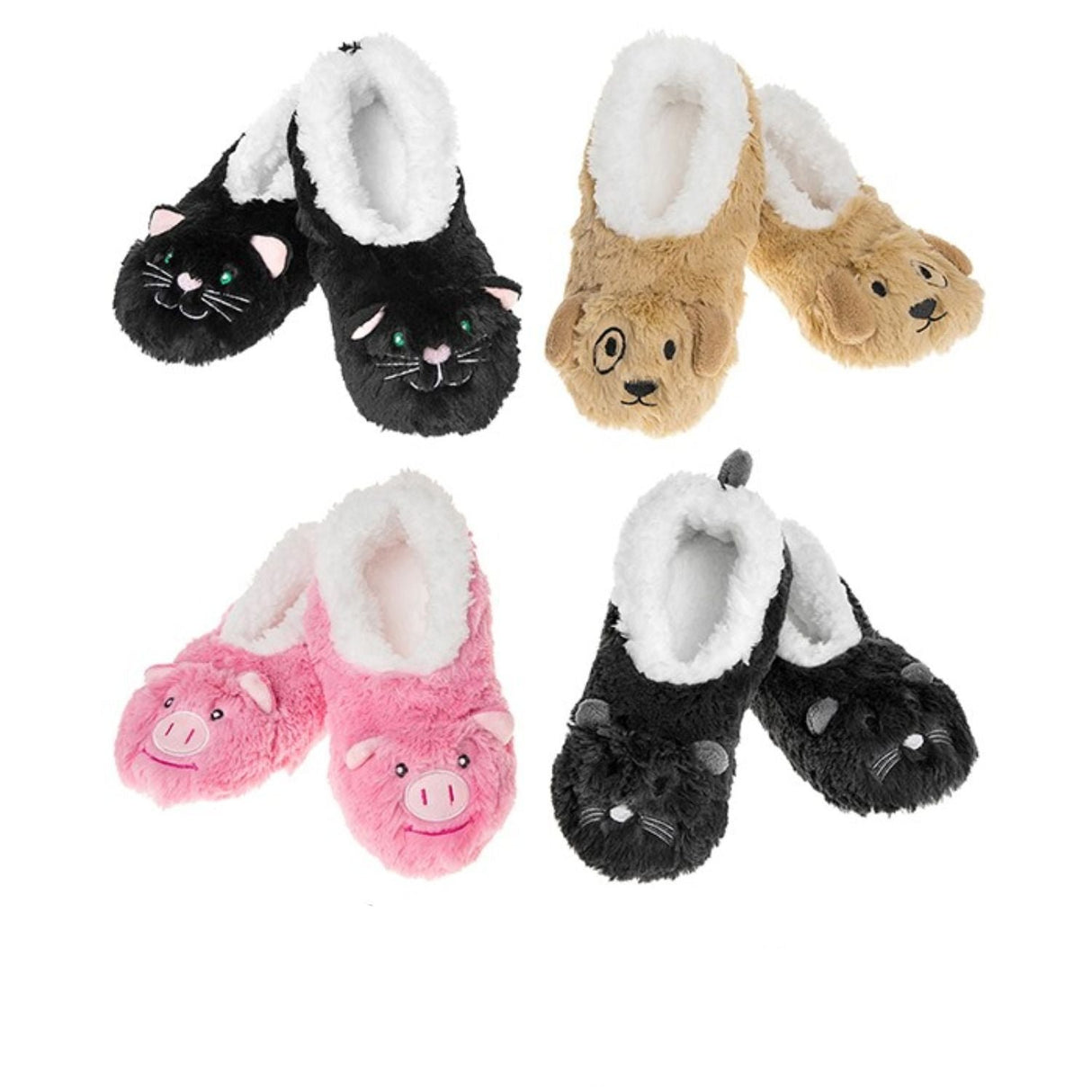 Snoozies Furry Foot Pals Kid Slippers (Choice of 4)