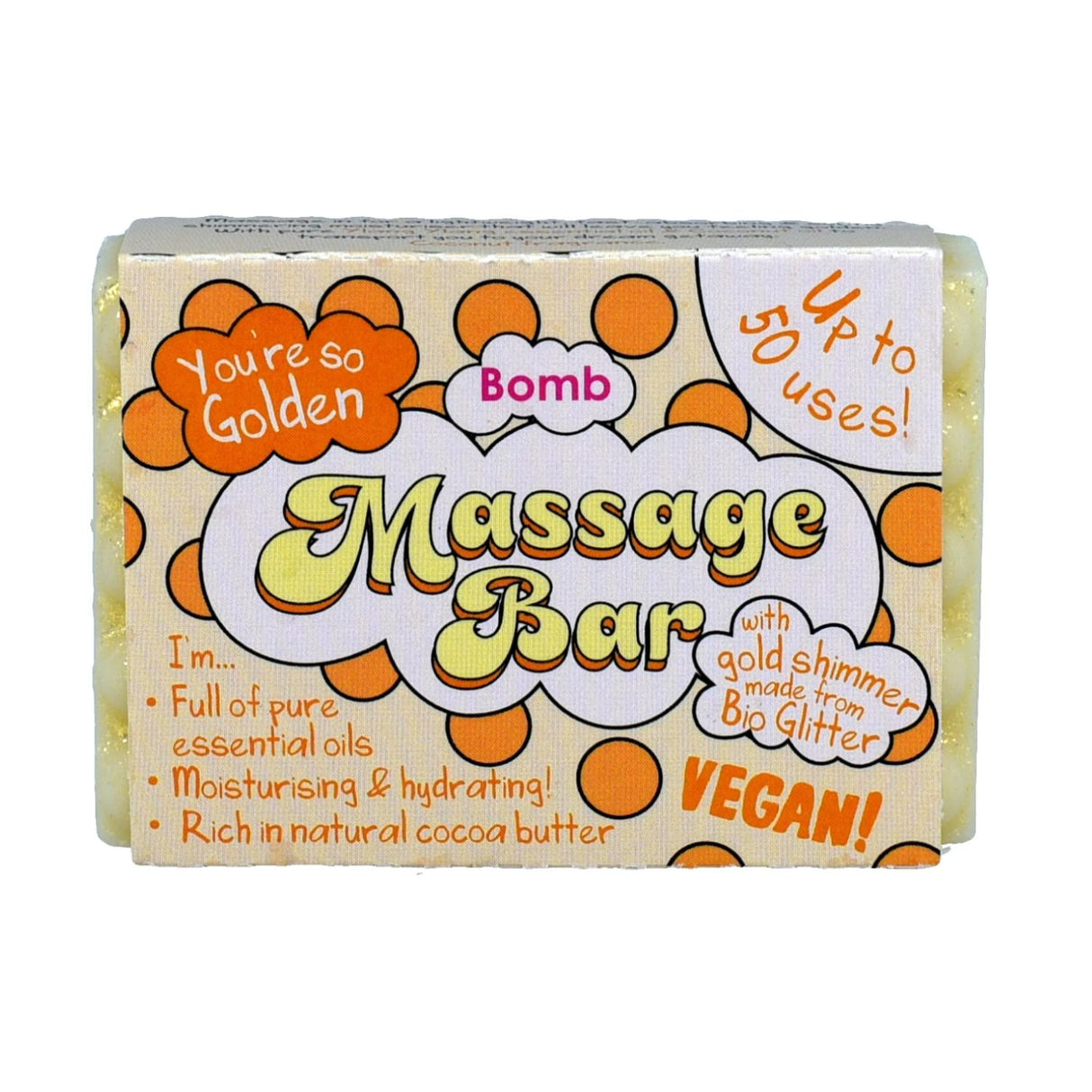 Bomb Cosmetics You're So Golden Massage Bar