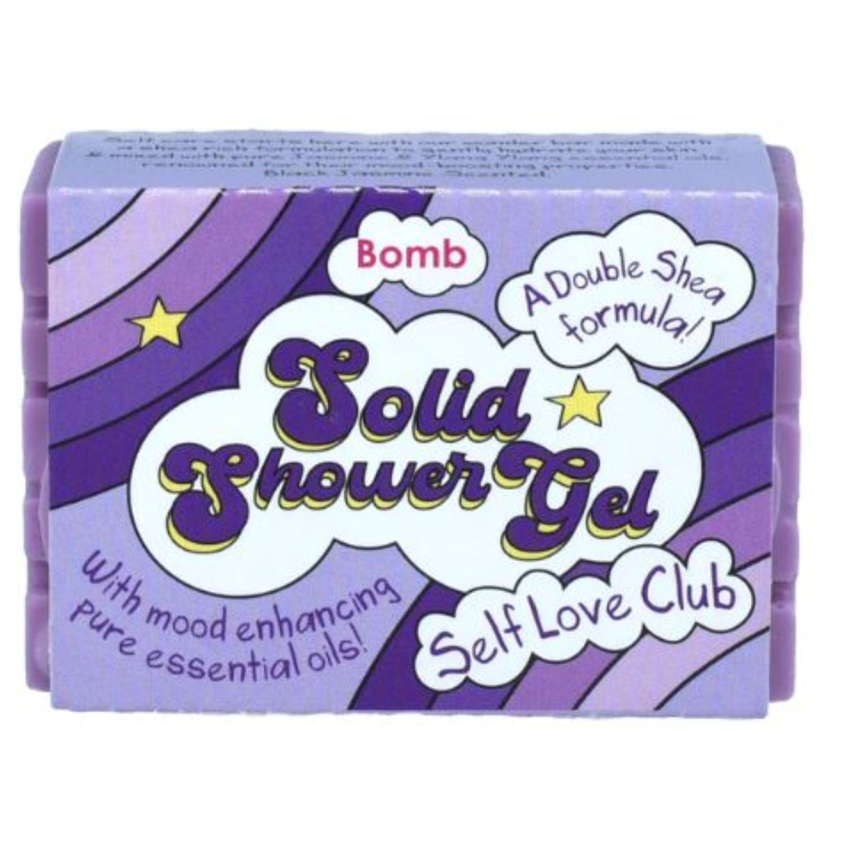 Bomb Cosmetics Coco Glow Solid Shower Scrub Bar