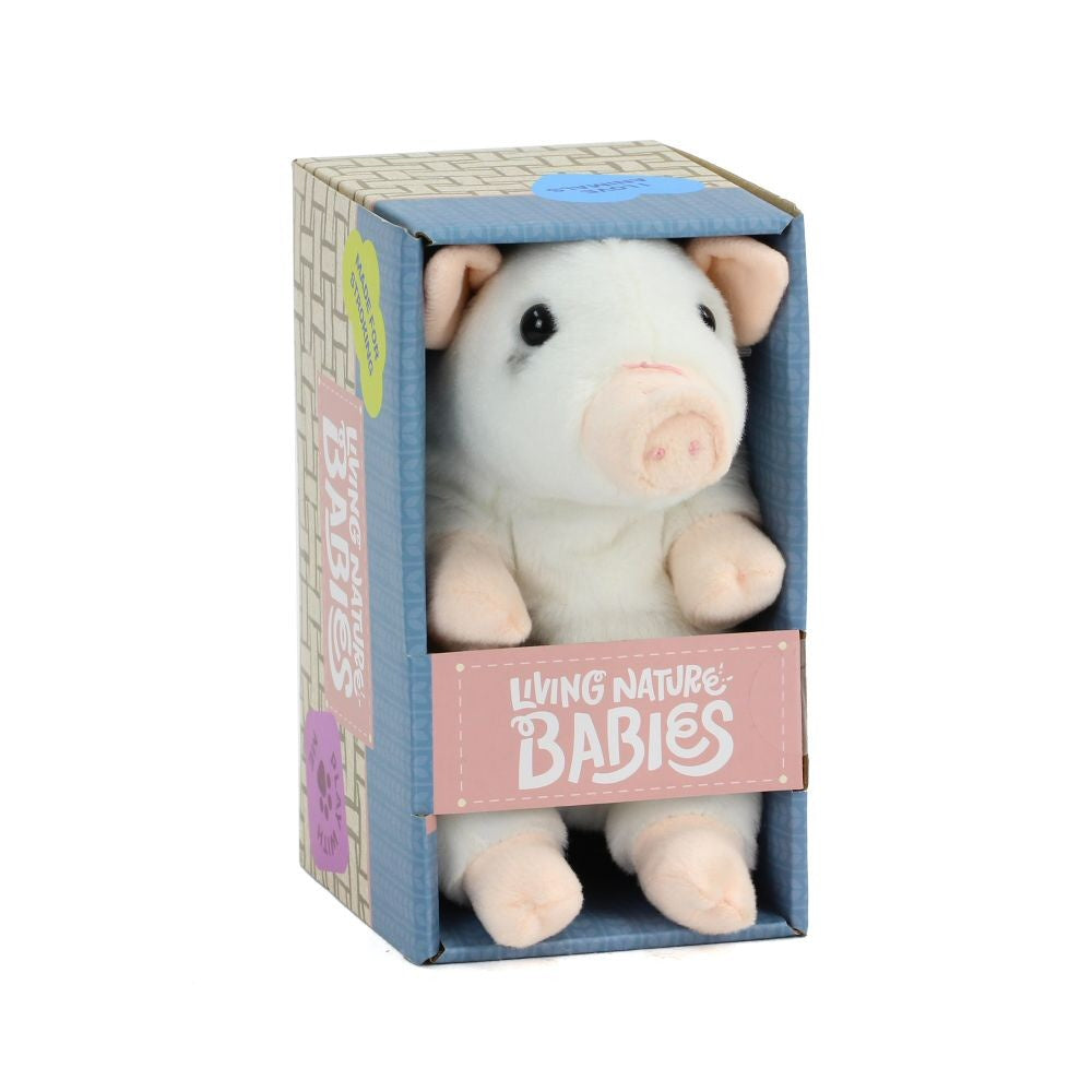 Keycraft Living Nature Babies: Piglet Plush