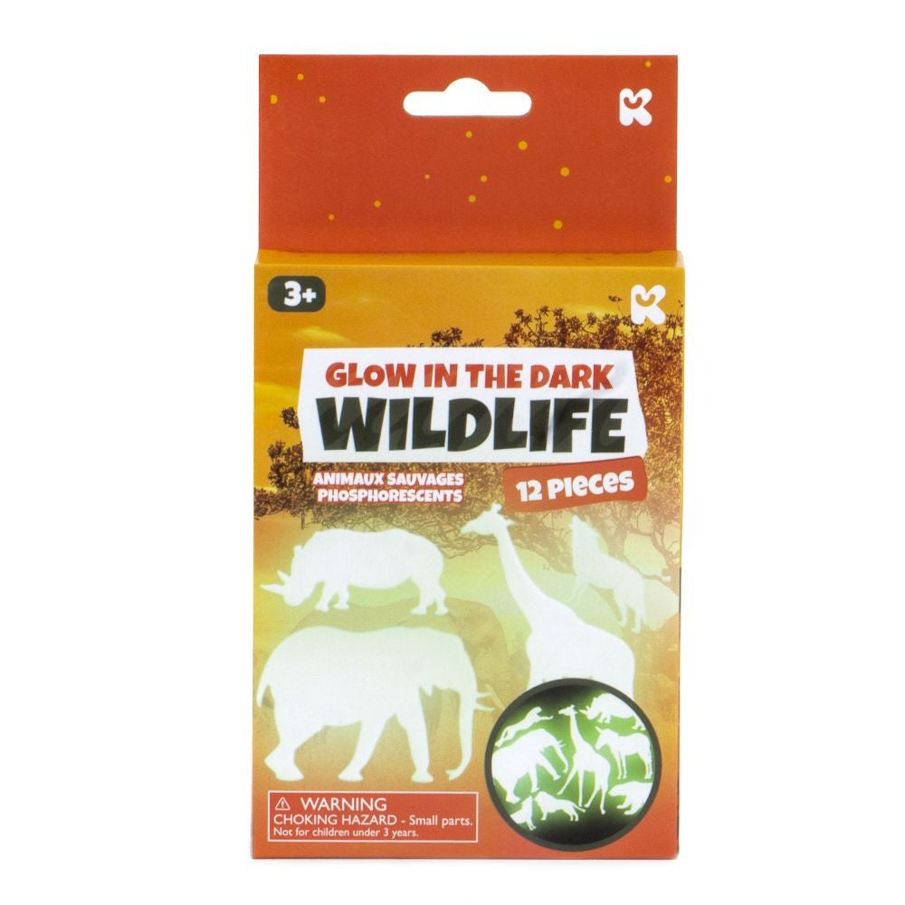 Keycraft Glow in the Dark Wildlife Shapes