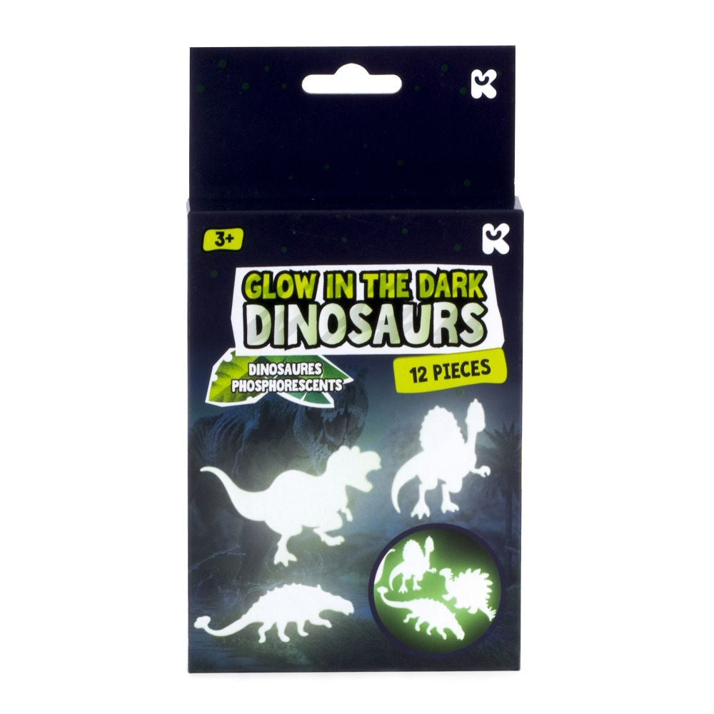 Keycraft Glow in the Dark Dinosaur Shapes