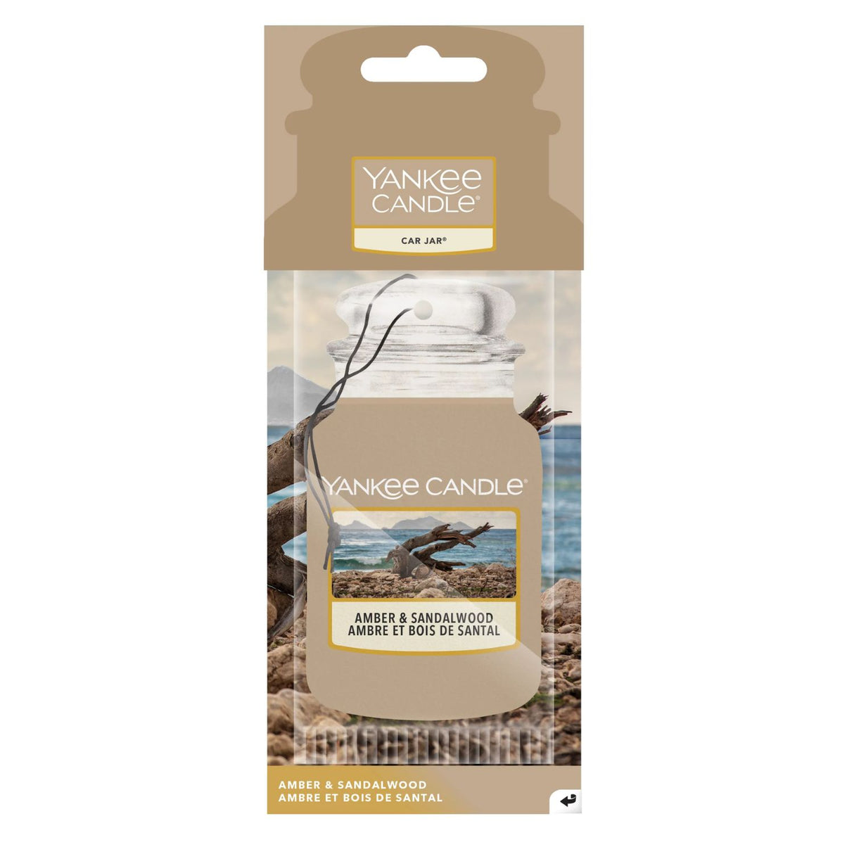 Yankee Candle Amber Sandalwood Car Air Freshener