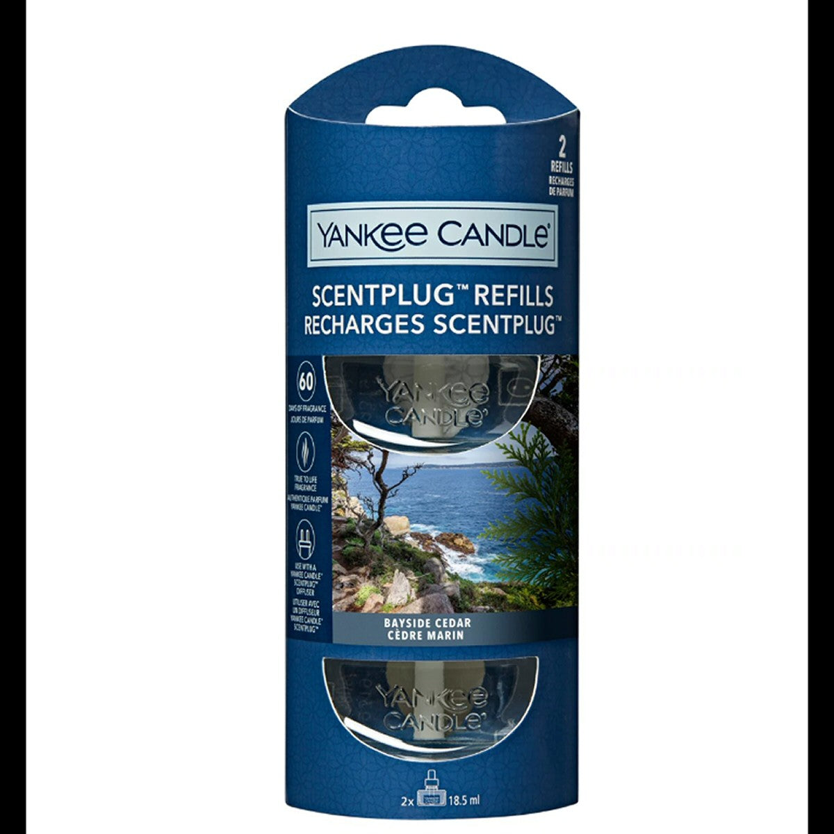 Yankee Candle Bayside Cedar Twin Refill Plug In Scent