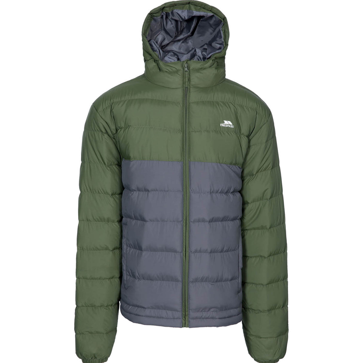 Trespass Moss Green Oskar Padded Water Resistant Jacket - X Large