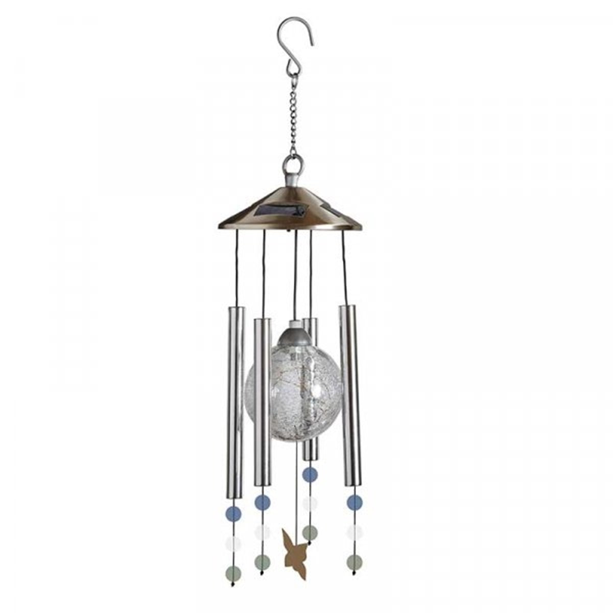 Smart Solar 64cm Orbis Solar Windchime Warm White LED