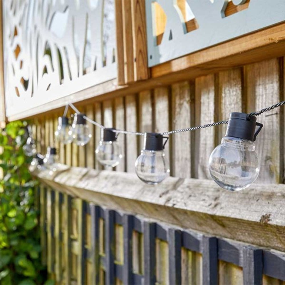 Smart Solar 2m GloBulb Super Bright String Lights - Set of 20