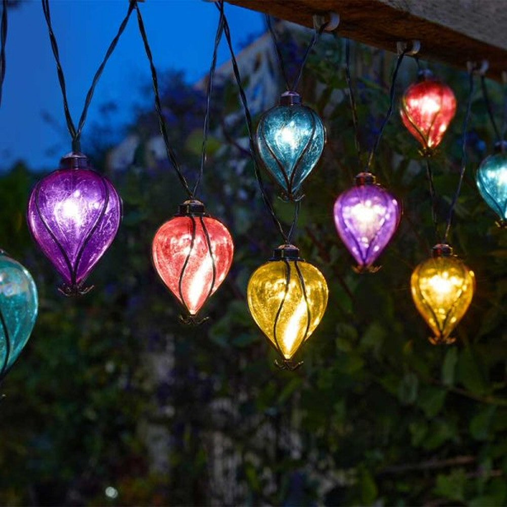 Smart Solar 2m Balloon Rainbow String Lights