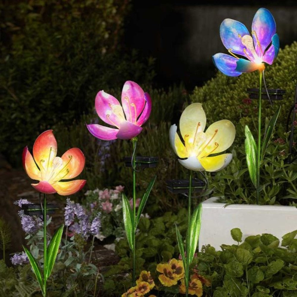 Smart Solar 50cm Bloom Stake Light Warm white LED (Choice of 4 colours)