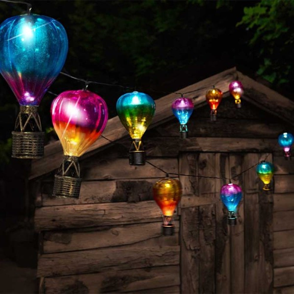 Smart Solar 4.7m SkyRunner Hot Air Balloon String Lights