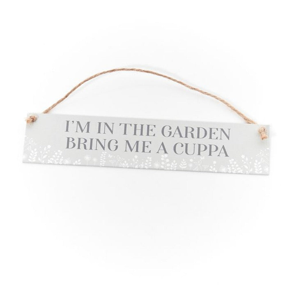 Richard Langs 17.5cm Metal Garden Quote Plaque (Choice of 12)
