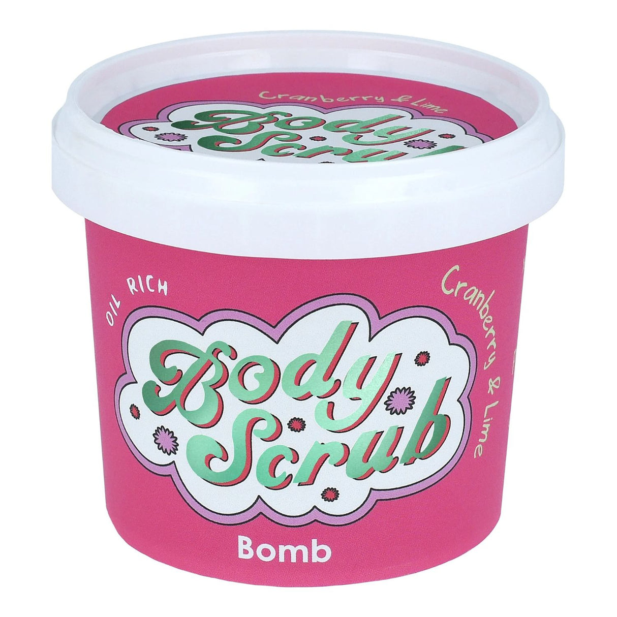 Bomb Cosmetics 365ml Cranberry & Lime Body Scrub