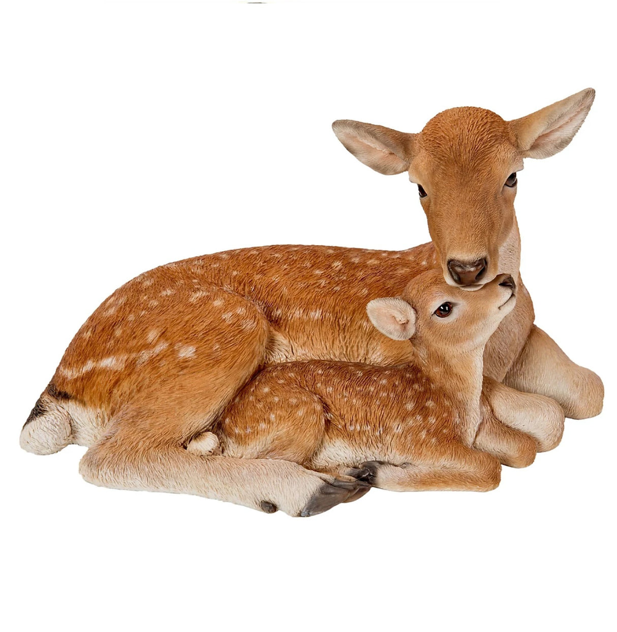 Vivid Arts 43cm Real Life Deer with Fawn - XRL-MFAW-B