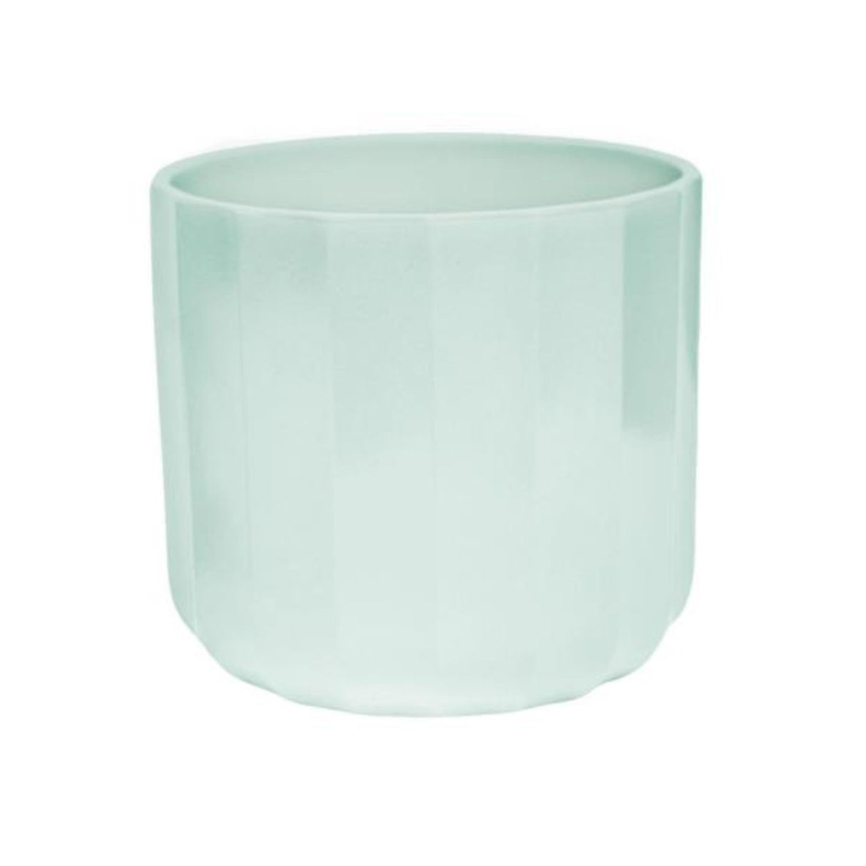 Ivyline 15cm Mint Green Geo Positano Pot